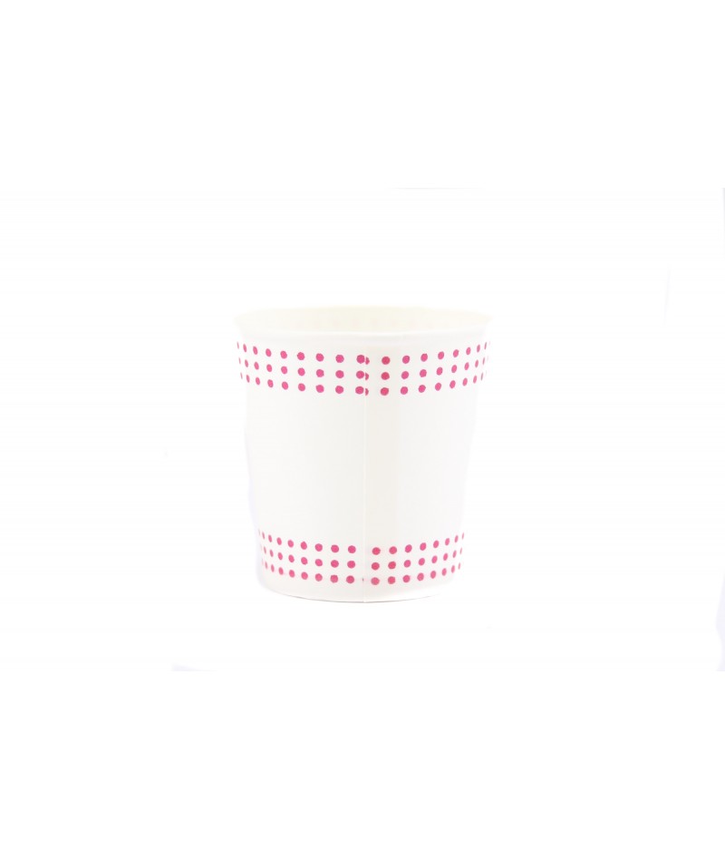 Disposable cardboard cups (75 units) 4oz