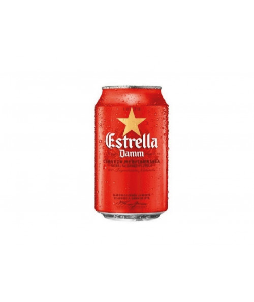 Estrella Damm beer (24 units)