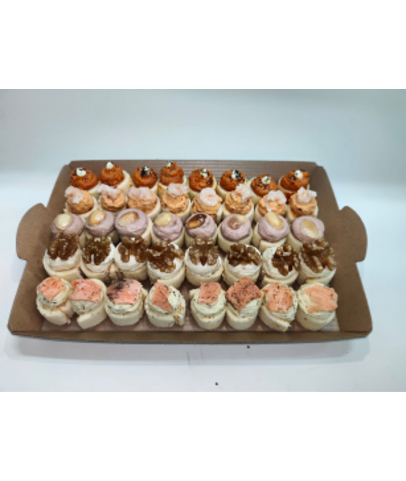 ROLLED CANAPES ASSORTMENT (32 U.)