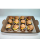 MINI CHEESE BURGER (12 U.)