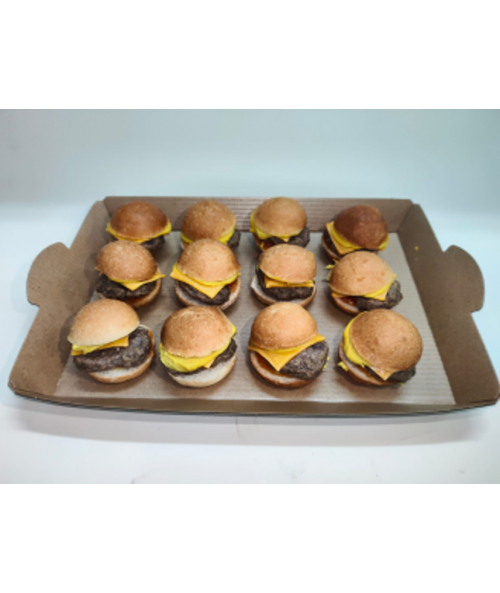 MINI CHEESE BURGER (12 U.)